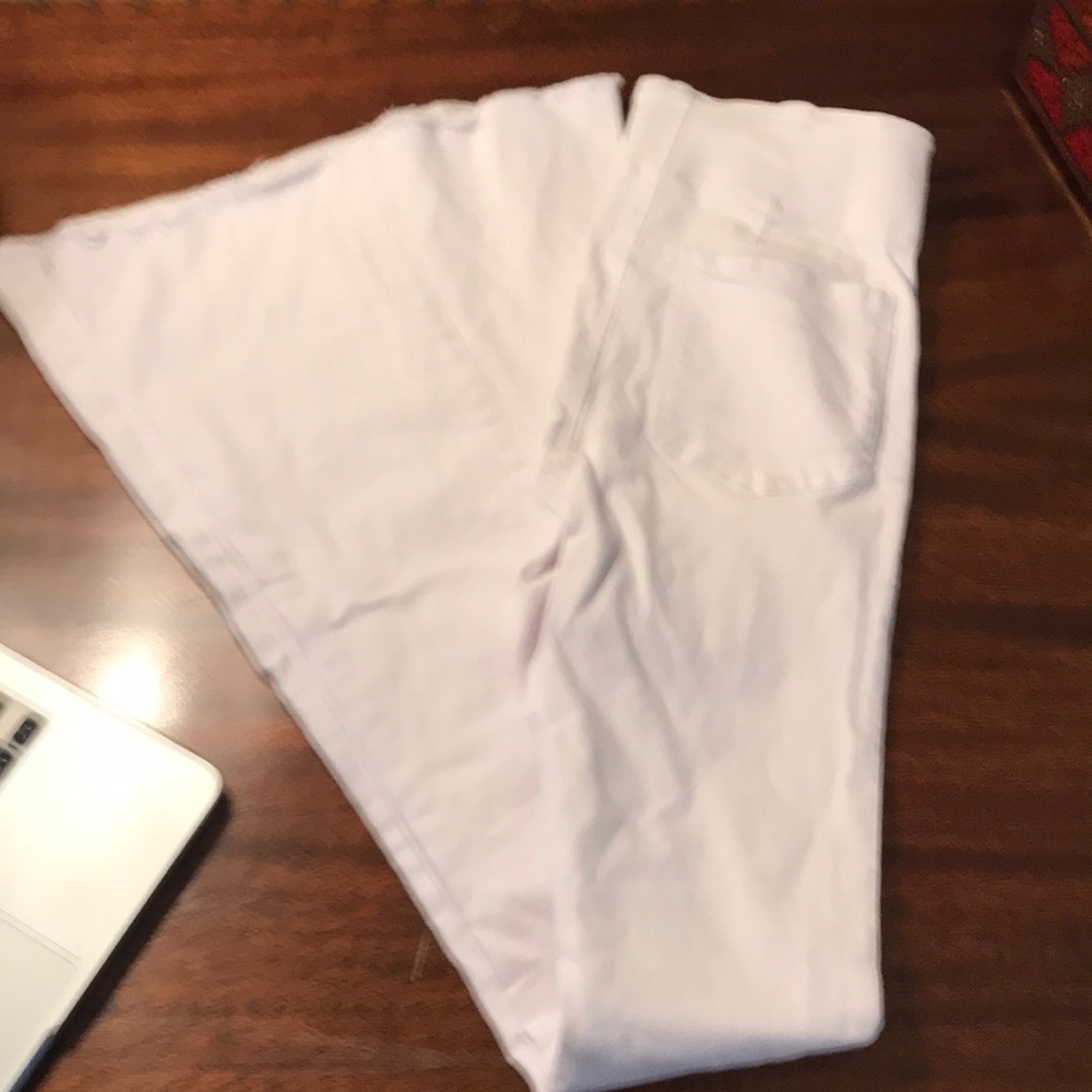 High Elastic Waist Flare Jeans